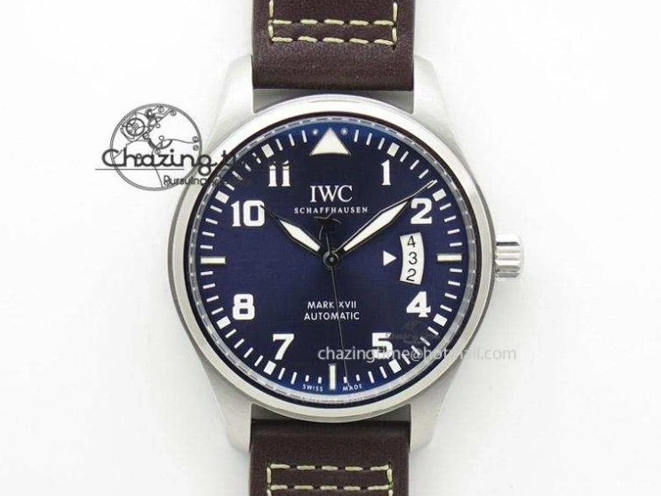 MIROTIME 0121 SunProtective Portugieser Chronograph Edition 150 Years IW371601 ZF 1:1 Best Edition Blue Dial on Black Leather Strap A7750 (Slim Movement) 7137